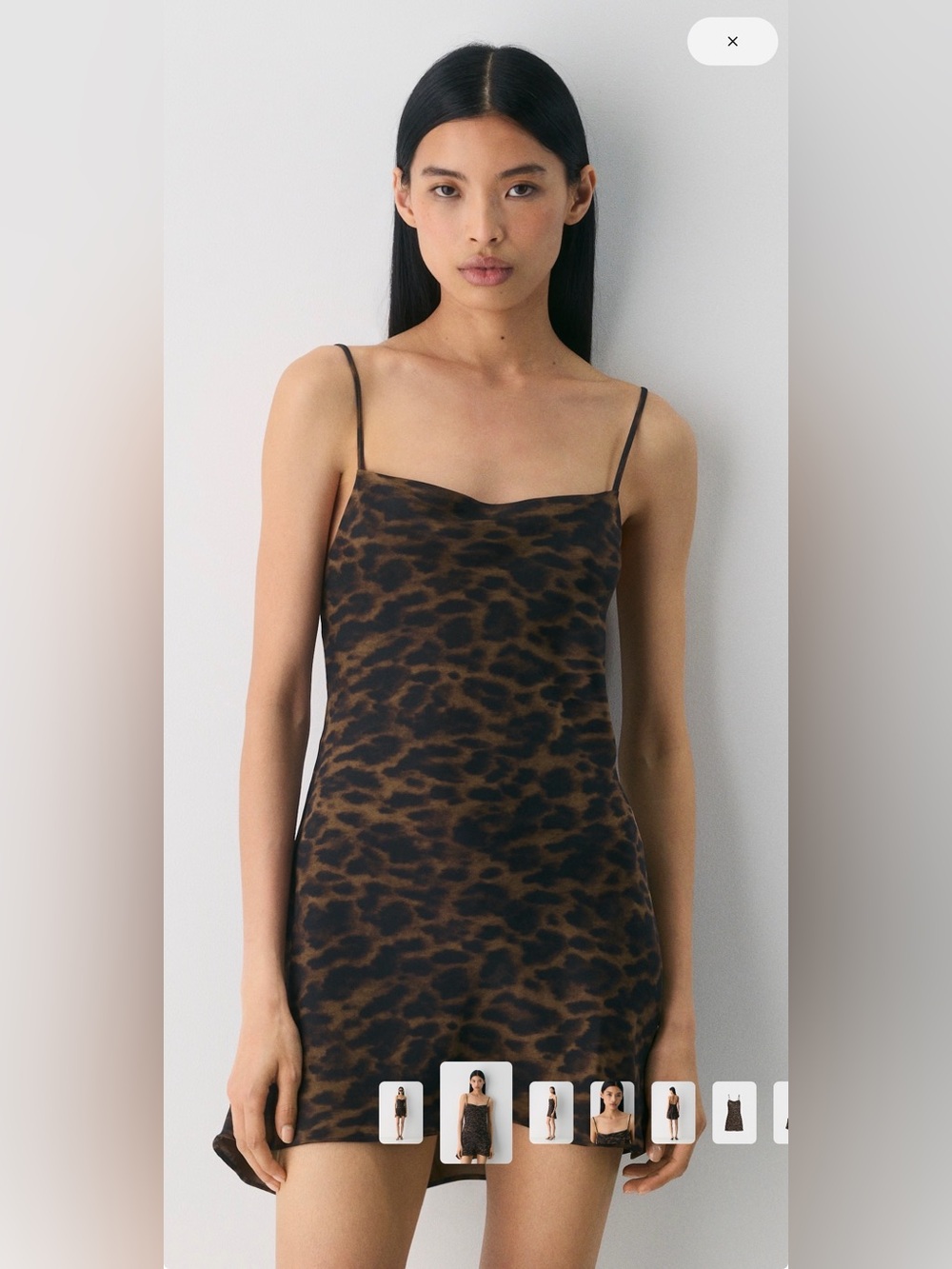 TEN: CONFESSION SATIN DRESS